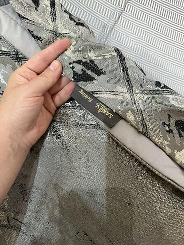 Tekstil: Yeni rəng - Gümüşü Balış üzü, Ödənişli çatdırılma — 5