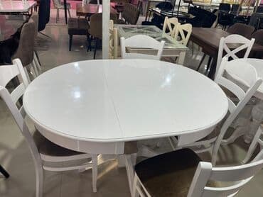 ustol ustul: ✔️Sifarişlə✔️ ✔️Kuxna üçün stol stul dəsti✨✨ 4 stul 1 açılan masa — 5