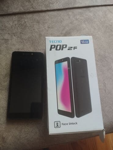 nausnik temiri: Tecno Pop 2F, 16 GB, rəng - Qara, İki sim kartlı — 1