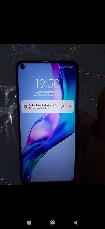 planşetlər və qiymətləri: Xiaomi Redmi (model arxa qapaqda “Redmi” loqosu ilə). Rəng: tünd mavi — 6