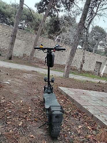 Güclü elektrik skuter - İkiqat amortizasiya sistemi və qalın, dişli