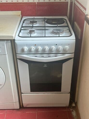 пс 4: Plitə Indesit, Elektrik, Ayrıca dayanan, 4 gözlü, İşlənmiş — 1