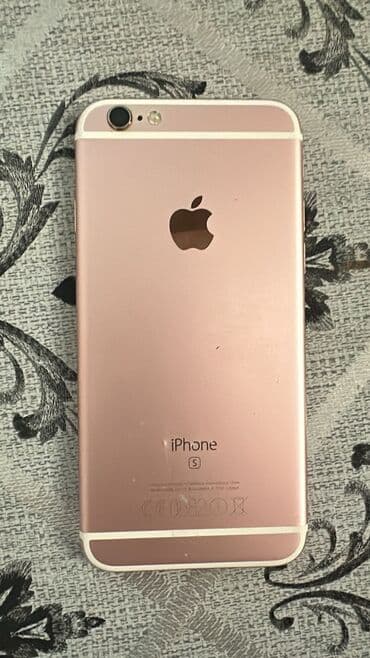ayfon 16 qiyməti: IPhone 6s, 16 ГБ, Розовый, Отпечаток пальца — 1
