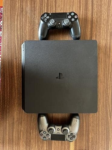 afon 4: Sony PlayStation 4 Slim oyun konsolu tam ideal vezyetde,ustada qəti — 4