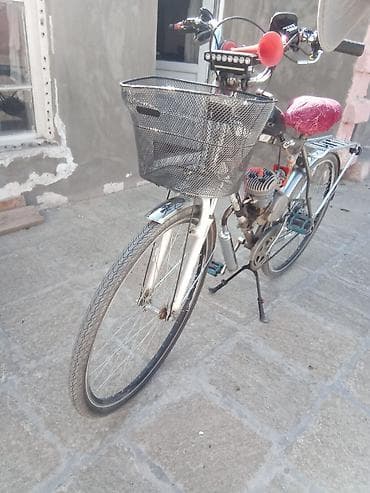Benzin mühərrikli velosiped - Çərçivə: şəhər tipli, 28 düym təkərlər — 4