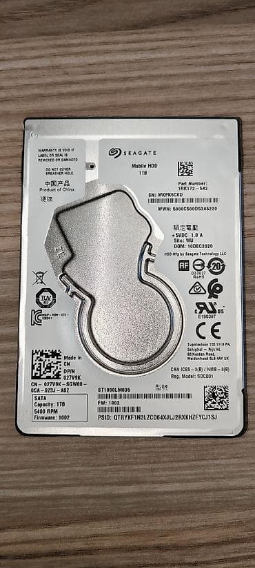 ssd 2 5: Sərt disk (HDD) Seagate, 1 TB, Yeni — 2