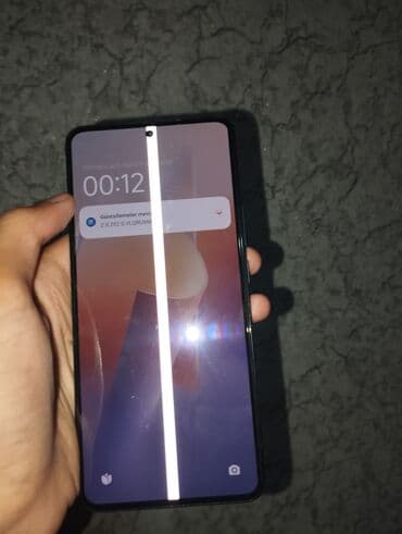 mi 12 t: Xiaomi 12T, 256 GB, rəng - Göy, 
 Qırıq — 2