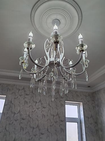 mini led: Çılçıraq, 8 lampa, Metal — 1