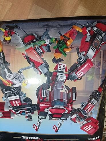 Игрушки: Konstruksiya dəsti – qırmızı robot/mecha model - Marka/seriya: SY — 3