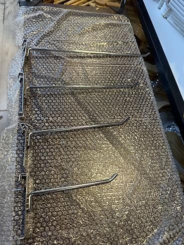 ref: Metal vitrın/asma panel üçün asqı tutacağı. Məhsul T formalı alt — 5