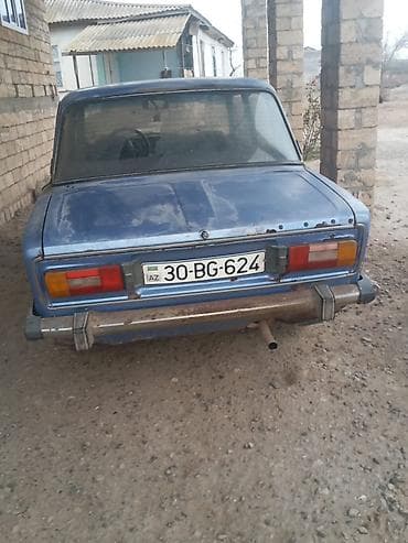 lada vaz oka: VAZ 2106 sedan, mavi rəng. - Kuzov: klassik “06” dizaynı, xrom qanadlı — 2