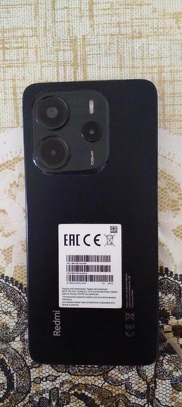 iphone xr max: Redmi Note 14, 256 GB, rəng - Qara, İki sim kartlı — 6