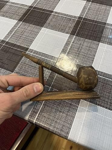 Digər ev dekoru: Fiqur, Taxta, rəng - Qəhvəyi — 3