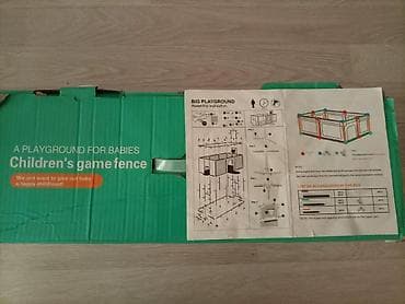 lego technic konstruktorları: Uşaq oyun meydançası – Playpen (hasarlı çitli) - Körpələr üçün — 2