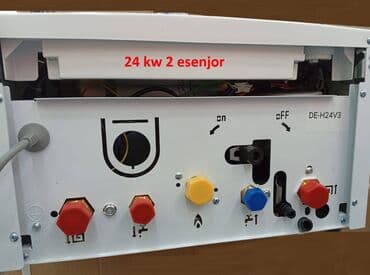 Kombilər: Yeni Kombi 24 kVt, Pulsuz çatdırılma, Ödənişli quraşdırma, Zəmanətli — 12