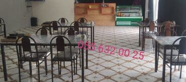 toxunma saplar satisi: Yeni, Kvadrat masa, Açılmayan, Stullar ilə, Metal, Azərbaycan — 22