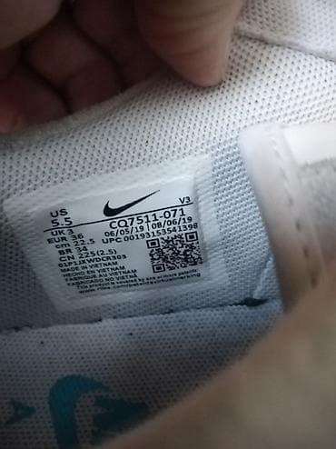 brend krasovkalar: Nike, Ölçü: 35, İşlənmiş — 9