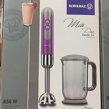 Blender blendr korkmaz turk istehsali 850 watt guc 4 bicaqli tek qabli — 4