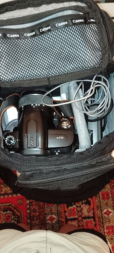 Sony Alpha a290 DSLR fotoaparat dəsti - Korpus: Sony α290 (Alpha — 3