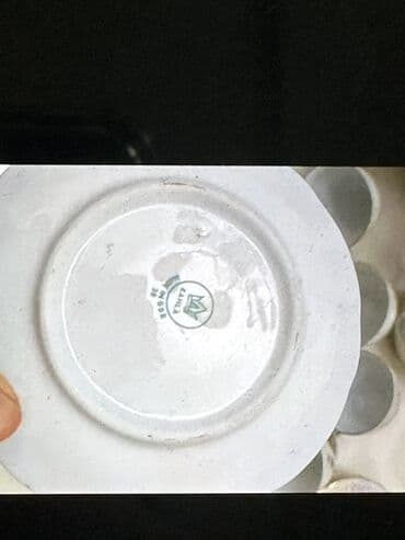 Digər süfrə qabları: Boşqablar, 6 ədədli dəst, rəng - Ağ, Almaniya — 2