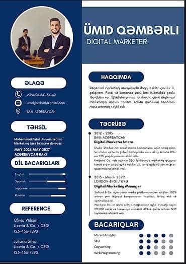 Cv hazirlanmasi — 1