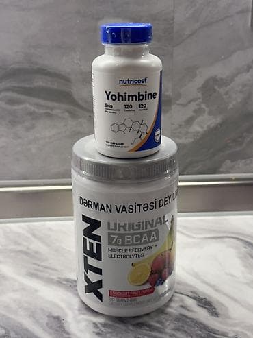 İdman qidaları: Məhsul: İdman qidalanması dəsti – Nutricost Yohimbine kapsulları + — 1