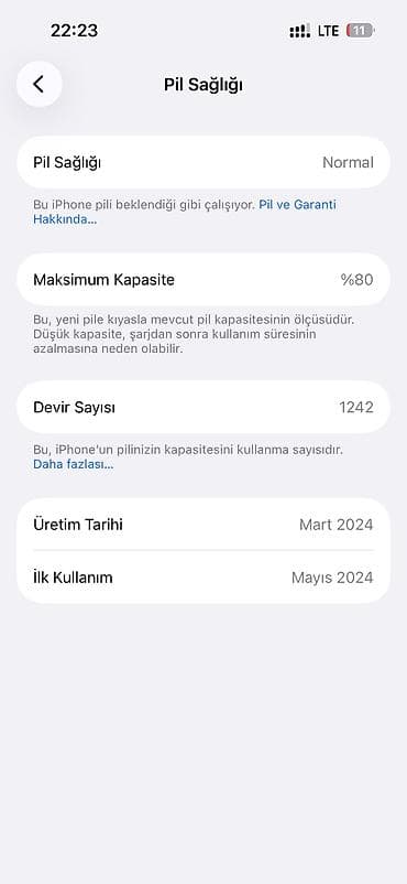 iphon: IPhone 15, 256 GB, Midnight, Simsiz şarj, Face ID — 7