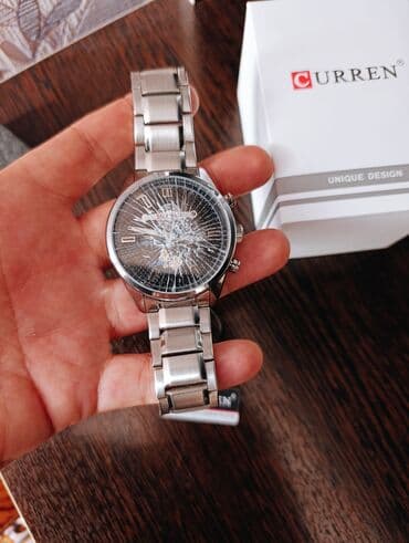 kvars: İşlənmiş, Qol saatı, Curren — 8