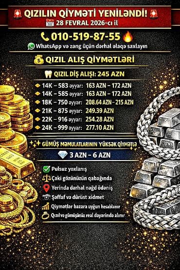 Toy paltarları və aksesuarları: Sep, Versace, Sarı qızıl, 585 Əyar, 155 g, Ünvandan götürmə, Pulsuz çatdırılma, Ödənişli çatdırılma — 1