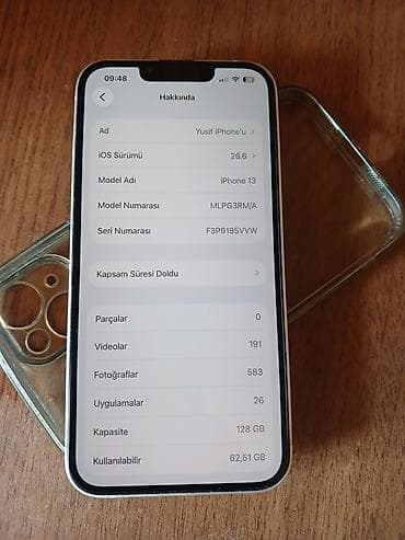 13 pro 256: IPhone 13, 128 GB, Ağ, Face ID — 3