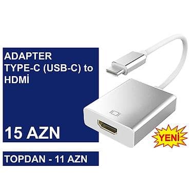xarici hard disk: Type-C/USB-C Adapterlər/Konverterlər (Çeviricilər) ⭐Type-C (USB-C) to — 6
