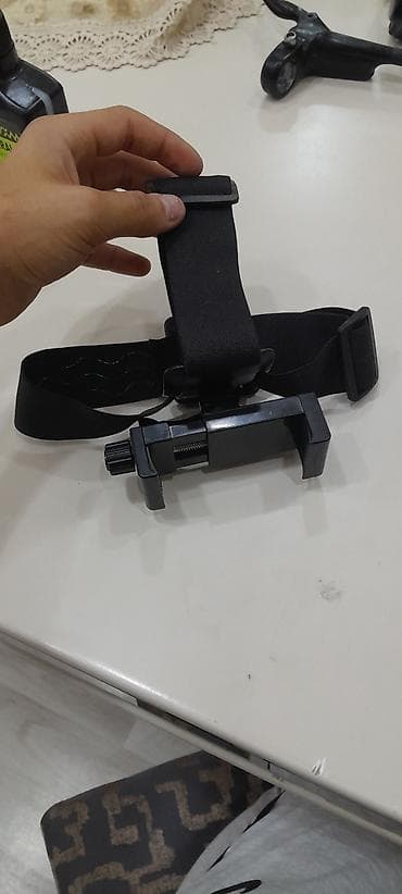 hdmi kabel iphone: Məhsul: Baş üçün telefon tutacaqlı elastik kəmər (head strap) Təsvir — 3