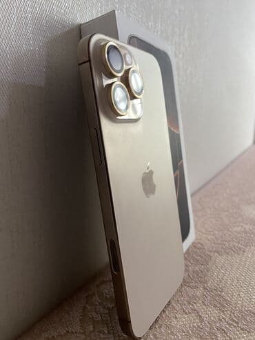 iphone 13 pro max 2 ci el: IPhone 16 Pro Max, 256 GB, Desert Titanium, Sənədlərlə — 4