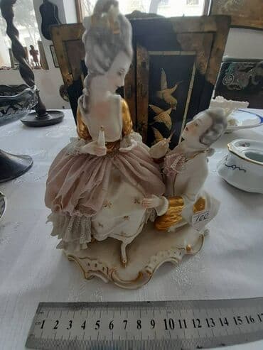 Кружевная фарфоровая композиция. Европа, 1950–1970-е гг. Продаётся