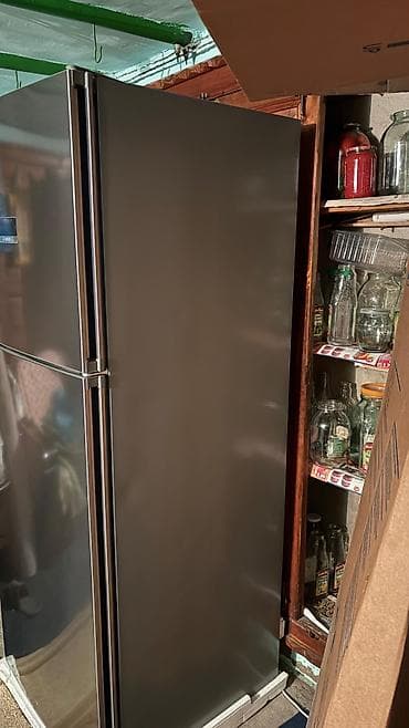 xaladelnik matoru: 2 qapılı Bosch Soyuducu Satılır, rəng - Gümüşü — 3