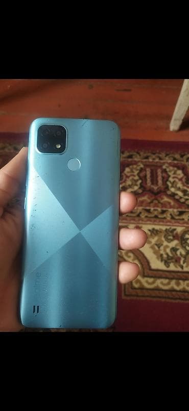 iphone x 128 gb ikinci el: Realme C21, 32 GB, rəng - Mavi, İki sim kartlı — 2