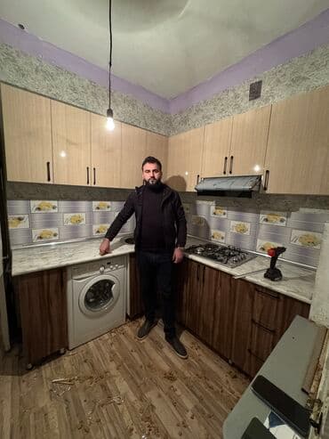 nerjaveka cen: Sifarişlə mətbəx dəsti, Özü çəkən petlələr, MDF, Kredit var, Pulsuz çatdırılma — 1