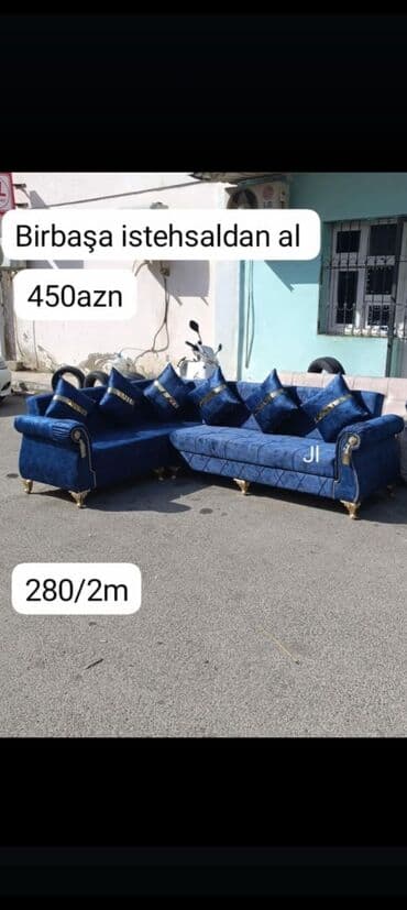 sumqayitda is elanlari: Künc divan, Yeni, Açılmayan, Bazasız, Parça, Rayonlara çatdırılma — 1