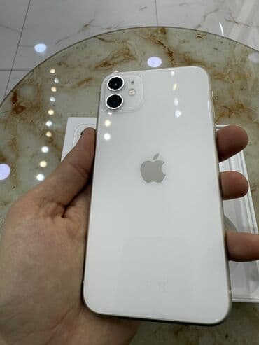 iphone 5 qiymeti islenmis: IPhone 11, 128 GB, Ağ — 1