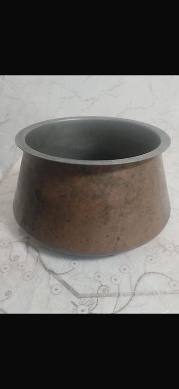 Aş qazanı, rəng - Qəhvəyi, Mis