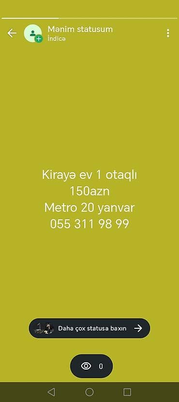 studio evler: Uzunmüddətli kirayə evlər — 1