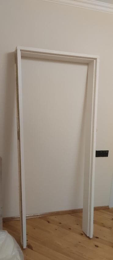 tarsofka boya: Ağ rəngli otaq qapısı - Material: taxta/MDF əsaslı, boyalı səth - — 5
