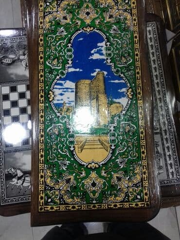 Нарды: Nərd Nerd Şahmat Təsbeh Nerd taxt Qoz ağacından hazırlanmış — 1