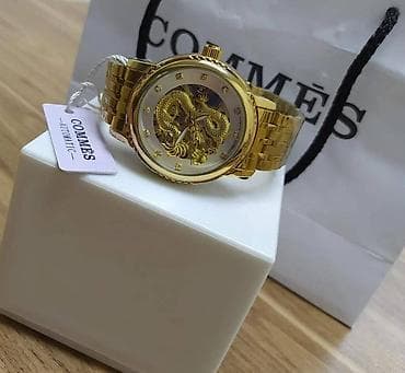 Ювелирные изделия: Новый, Наручные часы, цвет - Желтый — 5