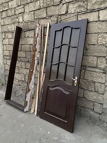 İşlənmiş Otaq qapısı Çərçivə ilə, Zəmanətsiz, Ünvandan götürmə