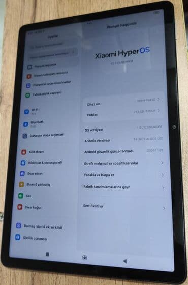 Daewoo: Redmi Pad SE planşet - Yaddaş: 6 GB RAM, 128 GB ROM satilir — 5