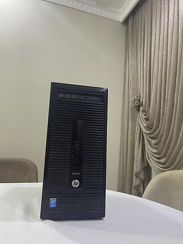 Noutbuk və netbuklar: HP ProDesk masaüstü kompüter (Tower) Xüsusiyyətlər: - Prosessor — 1