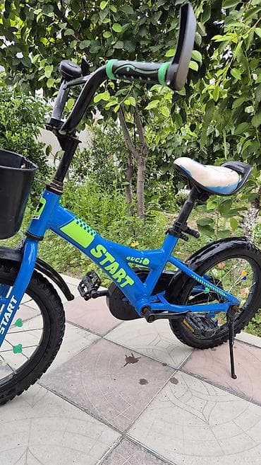usag velosipedleri: İşlənmiş İki təkərli Uşaq velosipedi Start, 16", sürətlərin sayı: 1, Pulsuz çatdırılma — 1