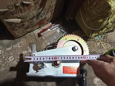 cipsi sekilleri: Mexaniki əl vintci – Gear Winch, 3000 lb - Daşıma/çəkmə gücü: 3000 lb — 9