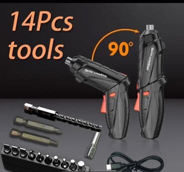 Elektrik Tornavida Seti – 14 hissə Xüsusiyyətlər: - 90° dönə bilən